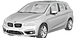 BMW F45 P10B8 Fault Code